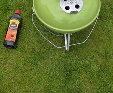 Weber charcoal BBQ