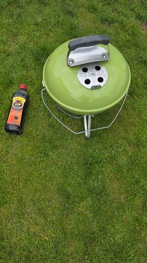 Weber charcoal BBQ
