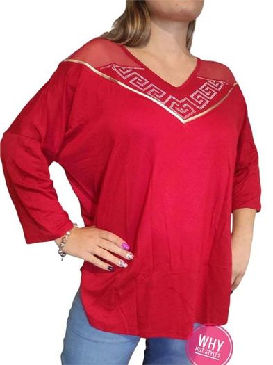 Long Large Blouse Oversized Women's Tunic