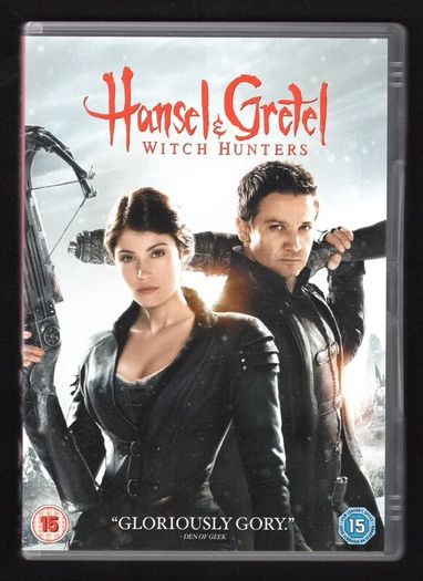 Hansel & Gretel Witch Hunders DVD Movie staring Jeremy Renner and Gemma Arterton