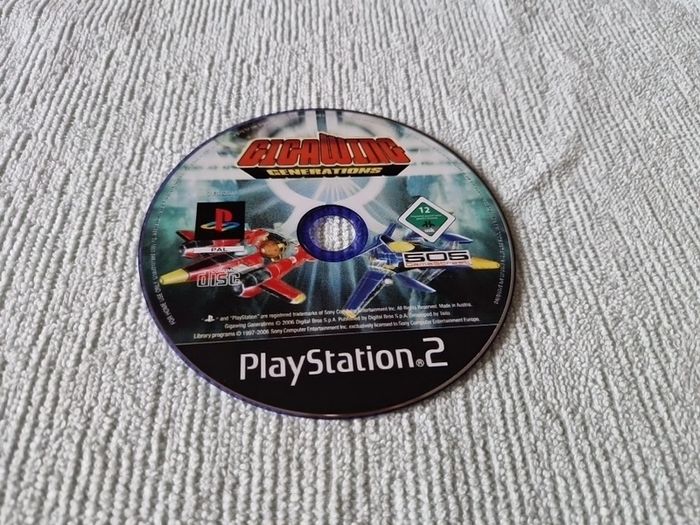 Gigawings Generations PlayStation2 Ps2 Games Original