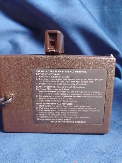 Vintage Polaroid Super Swinger Instant Camera (1970s)