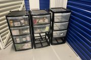 4 x Drawer Storage Units  x 3