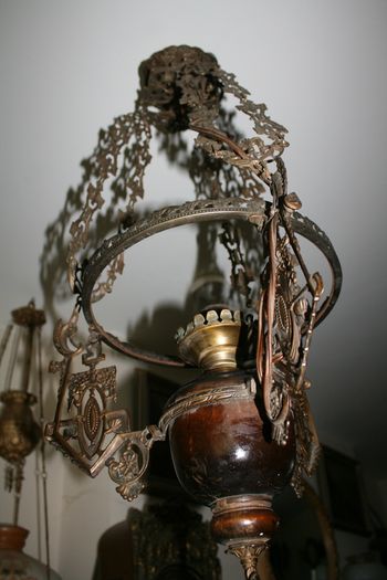 Antique Brass Chandelier