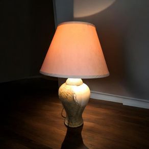 Hand painted Royal Tara lamp