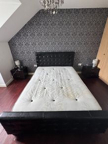 King Size Bed Frame,  Very Good Condition, Oranmore