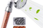 Shower Head Powerful Flow with Beads Filter Pressure Boosting Shower Head Spray with 3 Modes Water Saving Bathing for Adults Children Pets Home and Gym Use (FREE POSTAGE)