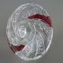 Glass bonbon dish with lid 23 cm Image 4