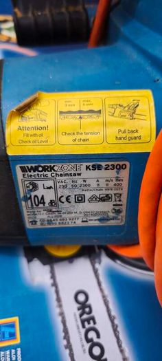 WorkZone Electric Chainsaw