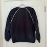 Adidas Women's Crew Neck Black Fleece Jumper - size UK 14 Image 2