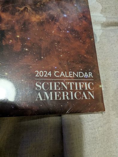 Scientific American Space 2024 Calendar - New in packaging
