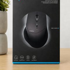 Rapoo MT550 Wireless Bluetooth Ergonomic Mouse Boxed with USB Receiver