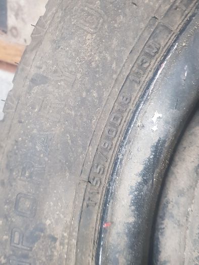 spare tyre Dunlop Spacemiser 155/90/18