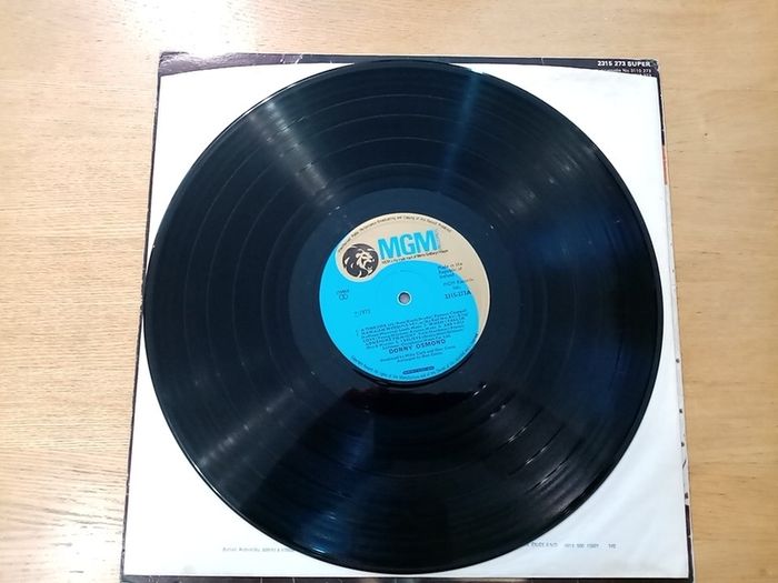 Donny Osmond - A Time For Us. 1973 original Irish Pressing. Album LP Record Vinyl.