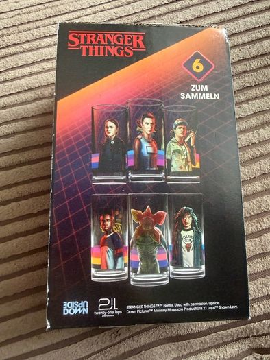 Stranger Things Netflix Glass Lucas