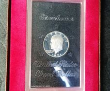 1971 USA Silver Proof One Dollar Coin