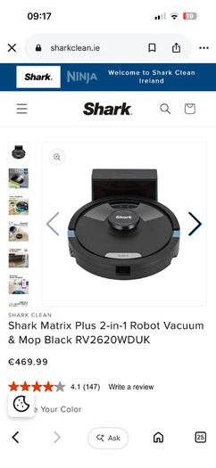 Robot hoover & mop