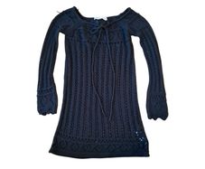 Bershka knit/crochet sweater-dress NWT