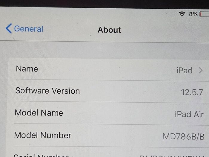 iPad Air 1st Gen (2013) 32GB