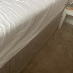 double bed base and mattress