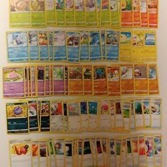 Chilling Reign Pokemon Complete Set Of Common & Uncommon 89 Cards Inc Trainers