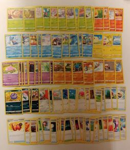 Chilling Reign Pokemon Complete Set Of Common & Uncommon 89 Cards Inc Trainers