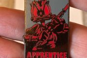 2013 Disney Booster Pin Star Wars Heroes vs Villains Darth Maul Donald Duck