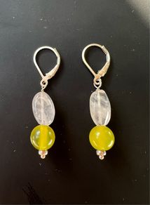 Sterling Silver Beaded Earrings