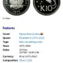 Papua New Guinea 1975 10 Kina Silver Proof Coin Image 3
