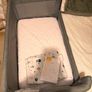 Joie roomie glide bedside crib with mattress, sheets and blankets Image 6