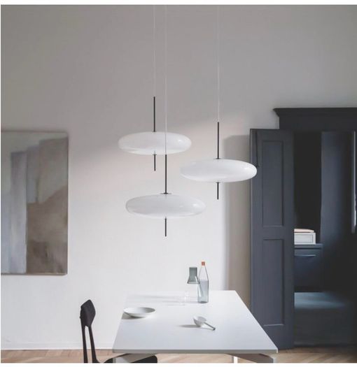 Nordic Modern Oval Pendant x 2 priced to go