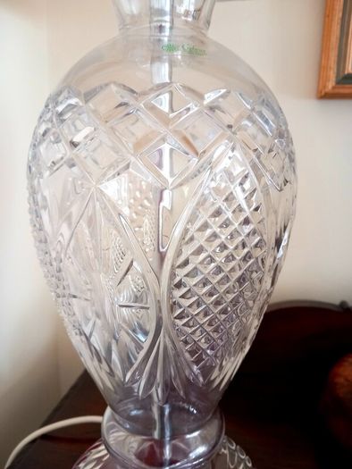 Galway Crystal lamp