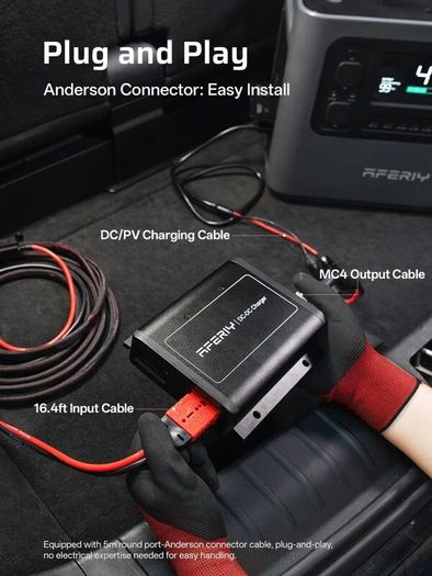 3kw AFERIY Power Station + 580w car charger