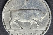 Ireland 1942 Silver 1s Shilling coin.