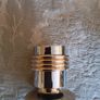 Chrome Bath Taps with Gold Trim. Image 6