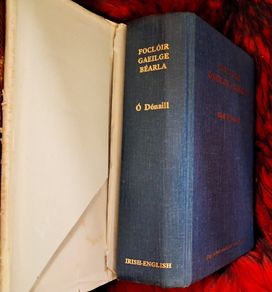 Irish- English Dictionary / Focloir Gaeilge - Bearla / Niall O Donaill /1977