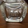 Old bush mills whisky glass square shaped Image 4
