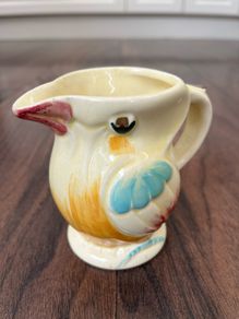 Vintage Small Parrot Creamer
