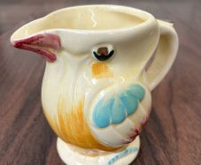Vintage Small Parrot Creamer