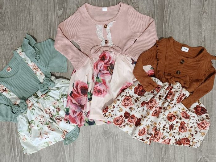 Baby girl dresses 6-9m (X3)