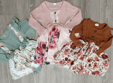 Baby girl dresses 6-9m (X3)