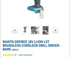 Makita Brushless Drill/Driver