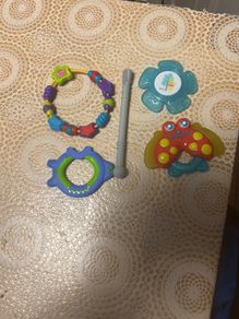 Selection of teething rings
