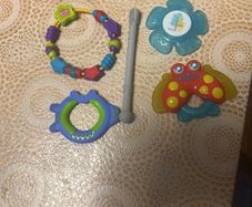 Selection of teething rings