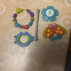 Selection of teething rings