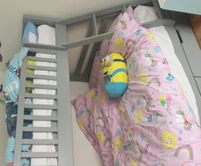 Kids Bunk Bed Set, Table, Chair & Mattress Options