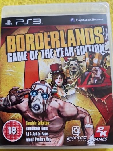 Boarderlands Game of the Year Edition  PlayStation3 Ps3 Games Original