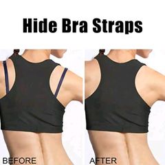 Brand New 2pcs Heart Shaped Invisible Bra Hooks
