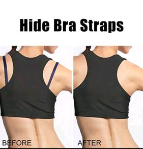 Brand New 2pcs Heart Shaped Invisible Bra Hooks