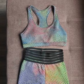 Colourful Tie dye Honeycomb Sports set, size 10